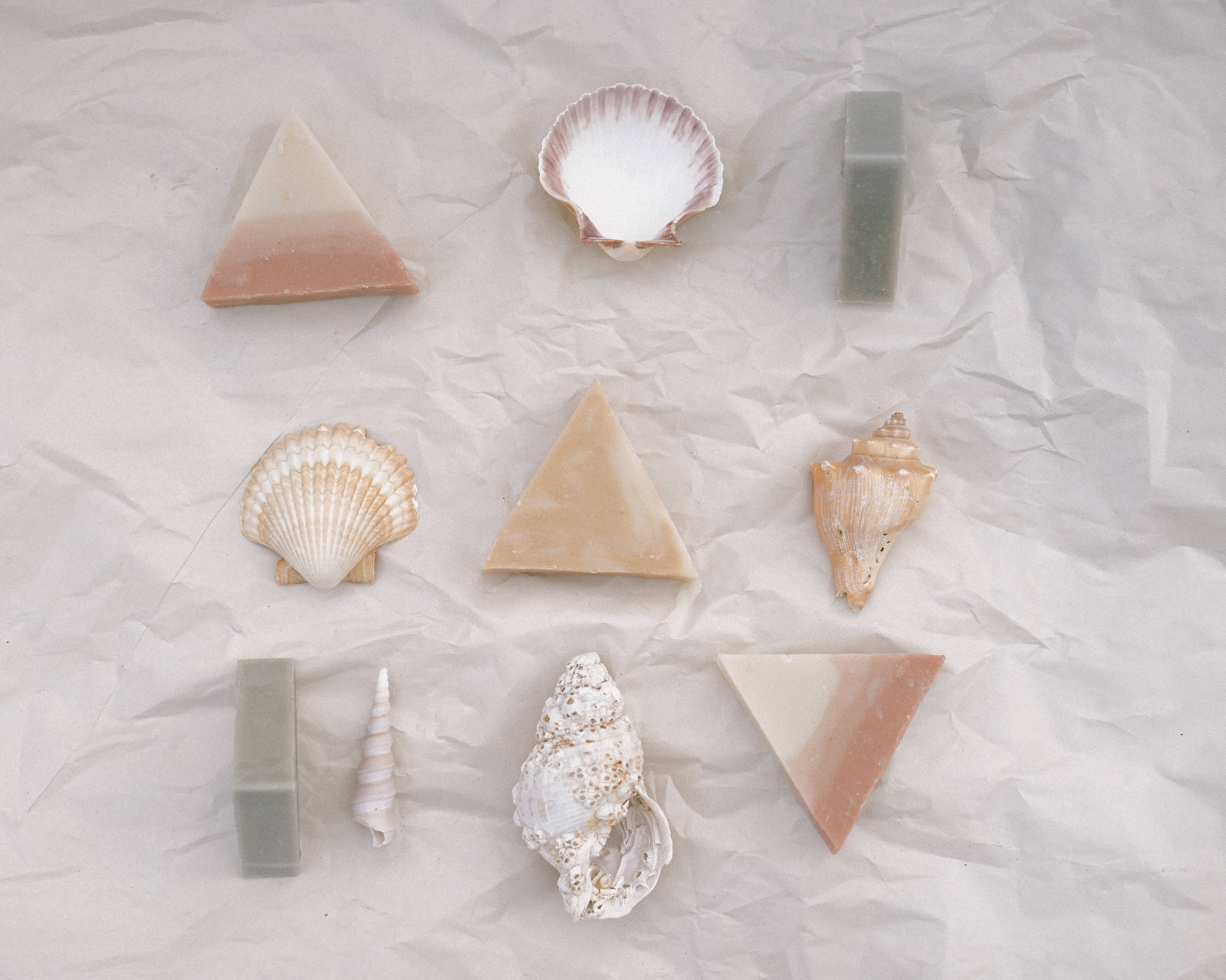 Wild Lather - Wholesale Bar Soap - Kyoto Triangle Soap 〰️ Yuzu Peel + Hinoki Cypress5