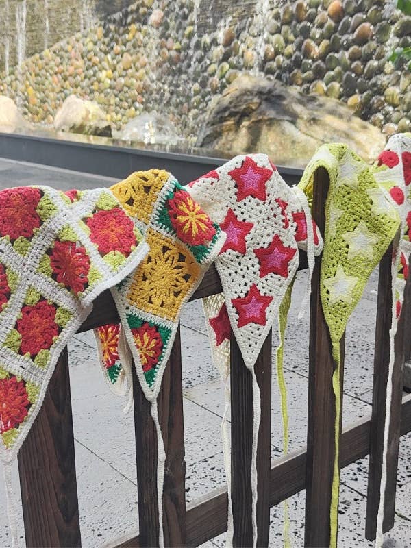 Gehaakt zomer haarband voor wholesale door Funkyrel® Atzbranding Limited