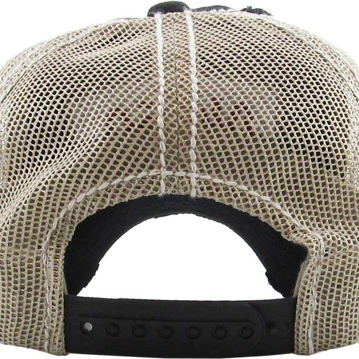 KBETHOS - Wholesale Trucker Hat - Men's - Nasa Vintage Meshback