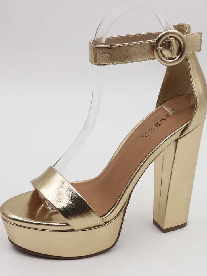 Mars Sky Shoes Wholesale - Wholesale Platform Heels - Women's - Bamboo ELECTRIFY-05 Women Chunky Heel Platform Dress Sandals-12 Pairs Pack-23.35/Pair4