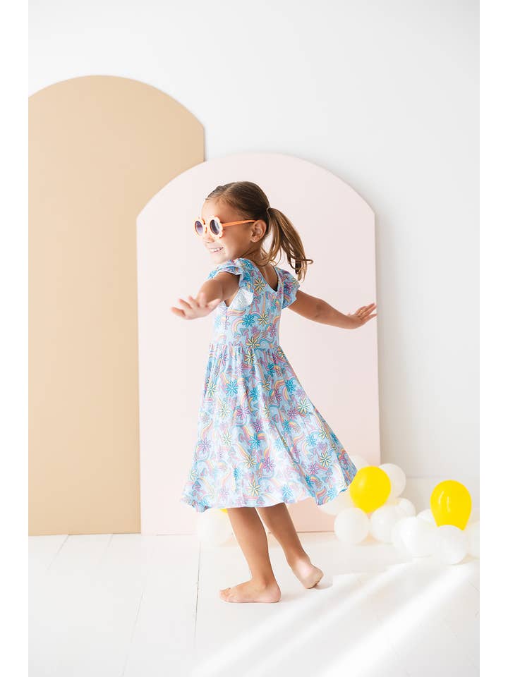Charlie Lou Baby - Wholesale Dress - Kids - Twirl Dress | Groovy Fall After All8