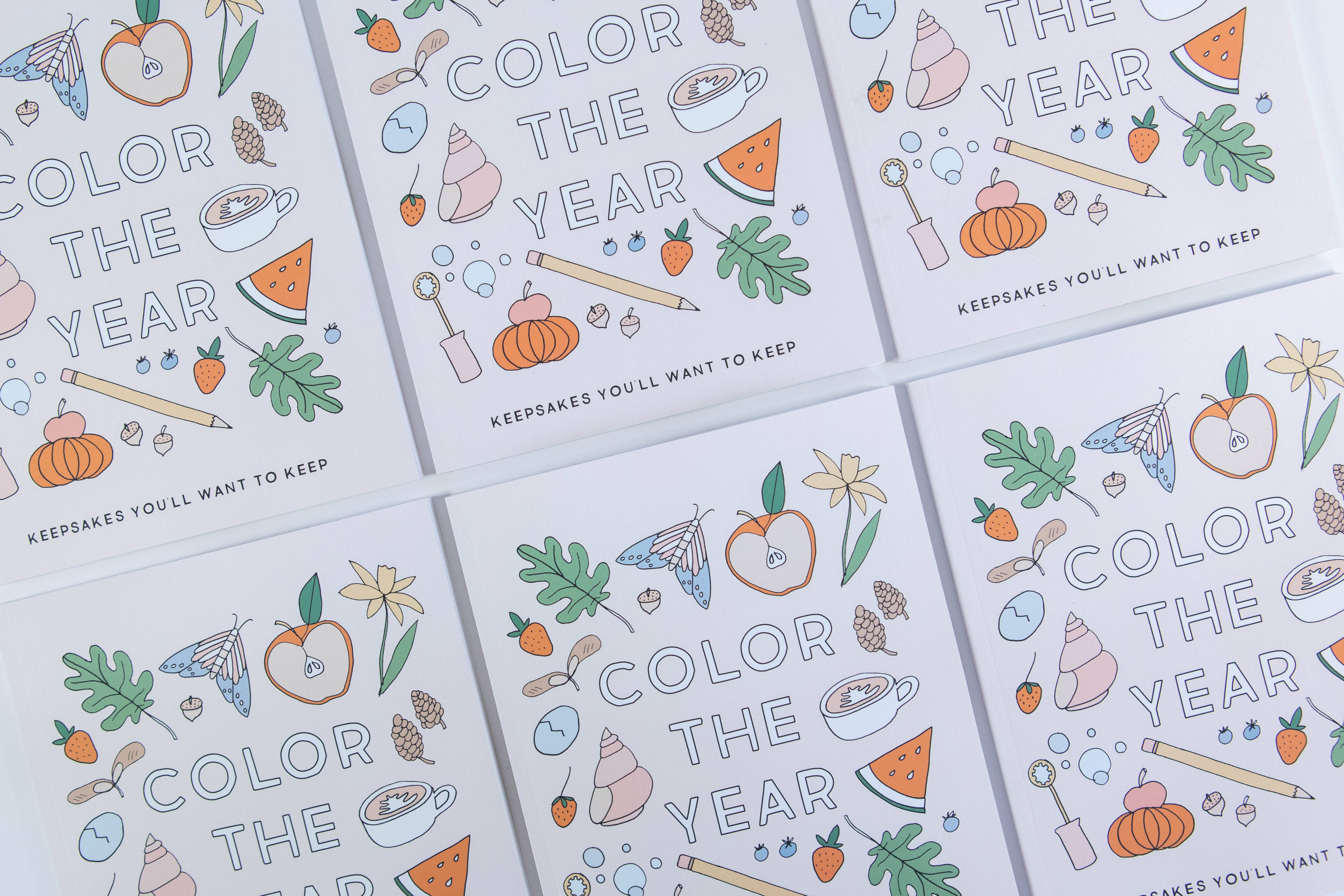 Margot + Co. - Wholesale Coloring & Activity Book - Kids & Baby - Color the Year: Coloring Book7