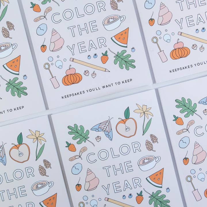 Margot + Co. - Wholesale Coloring & Activity Book - Kids & Baby - Color the Year: Coloring Book7