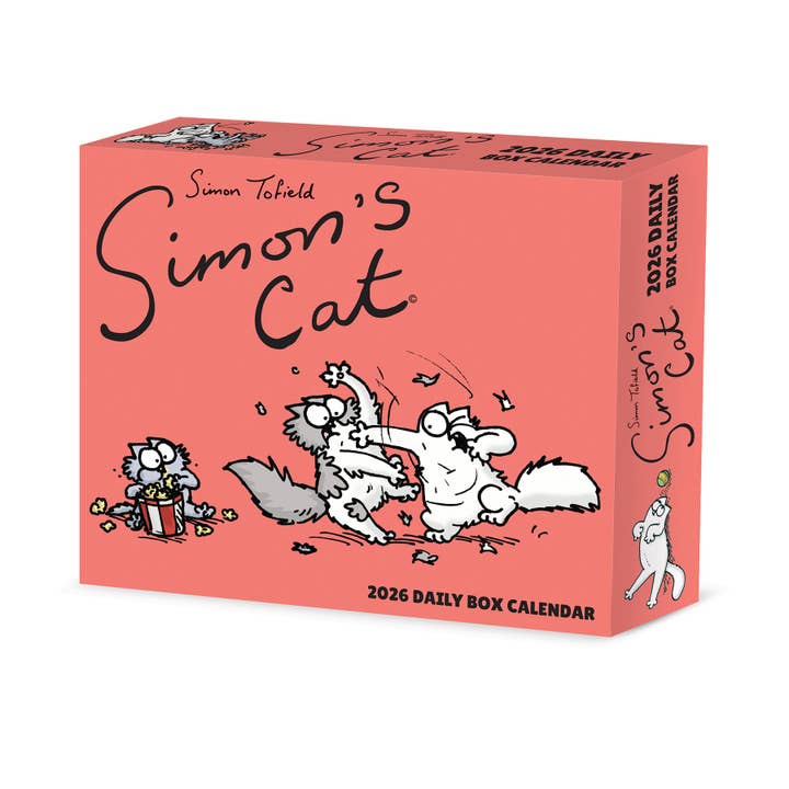Calendário de Mesa Diário Simon's Cat 2026 por atacado de Willow Creek Press & Gifts