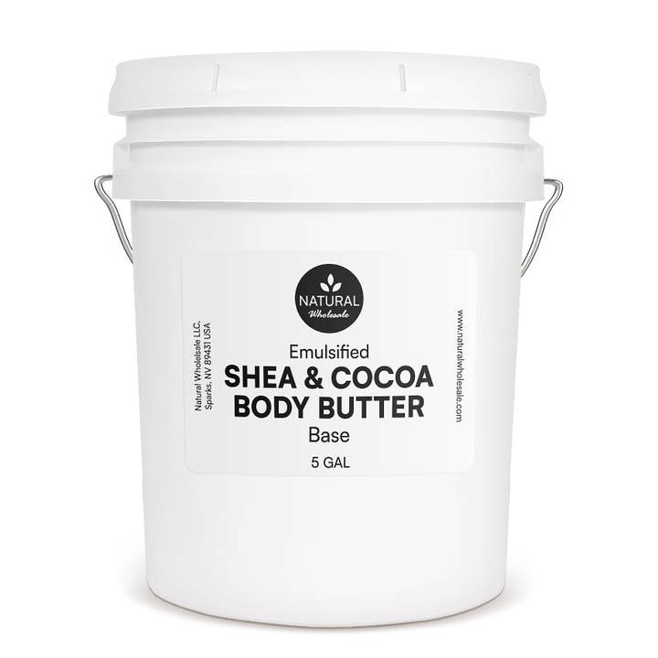 Natural Wholesale - Vente Baume/beurre pour le corps - Base de Beurre Corporel au Karité & Cacao | Vente en Gros1