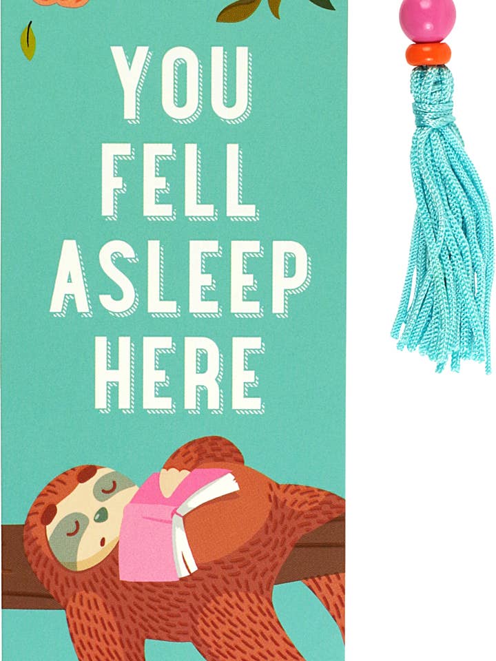 Marque-page perlé You Fell Asleep Here pour la vente par Peter Pauper Press