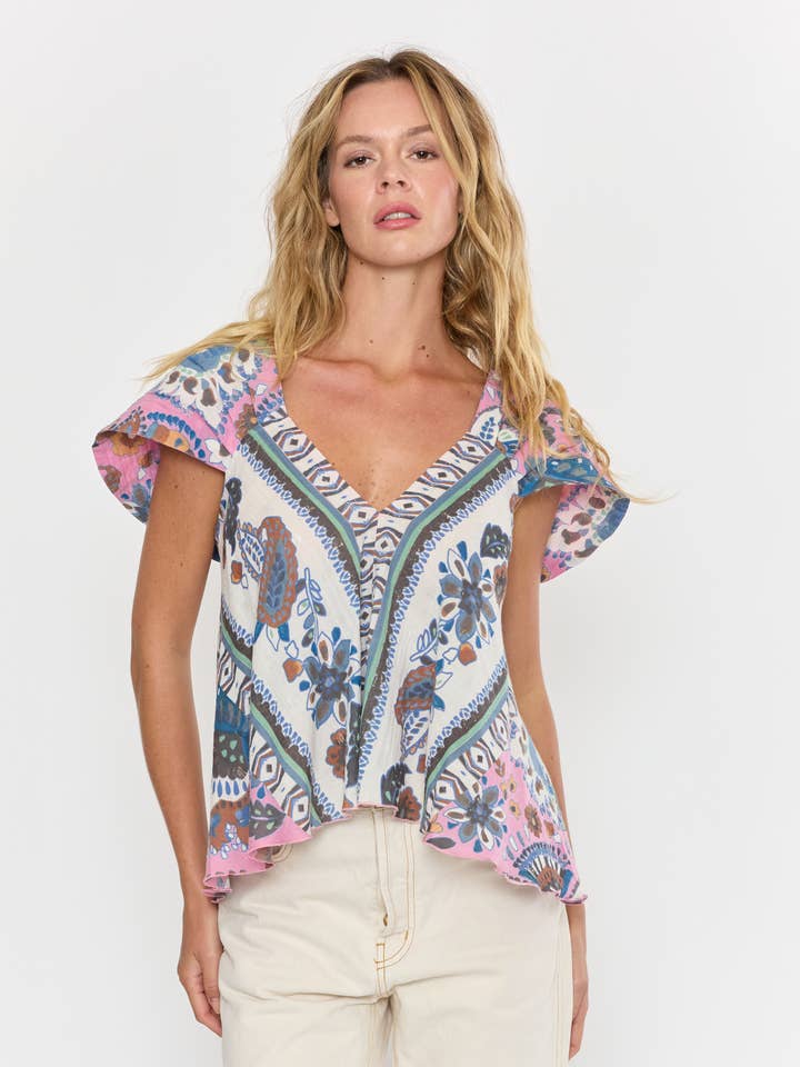 O Farrah Top por atacado de RAGA