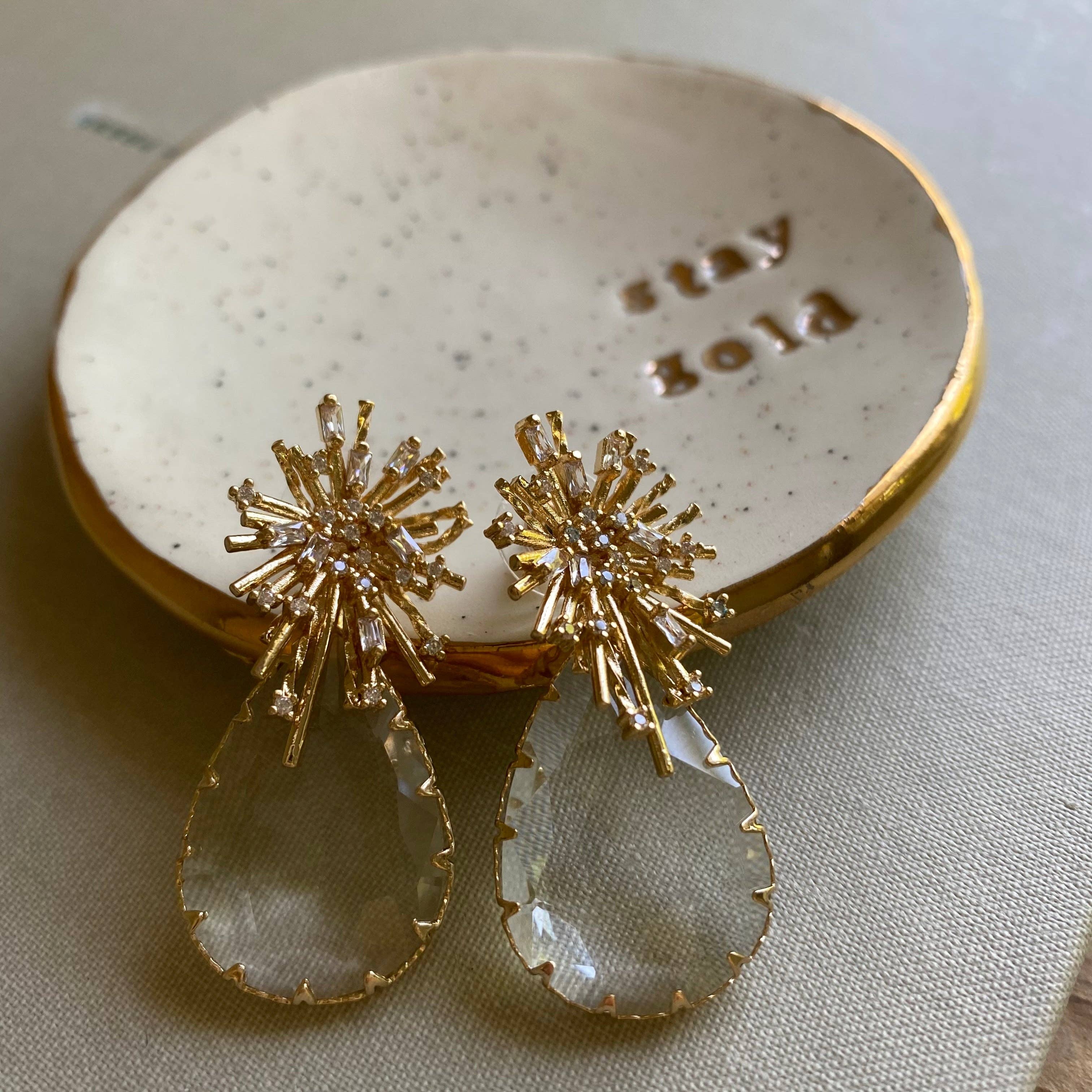 Erin McDermott Jewelry - Wholesale Dangle Earrings - Champagne Drop3