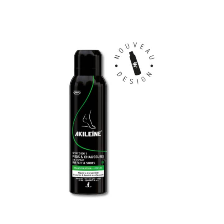 My Podologie - Wholesale Shoe Deodorant / Spray - Black Spray - Shoe Deodorant - 150 ml - Akiléine