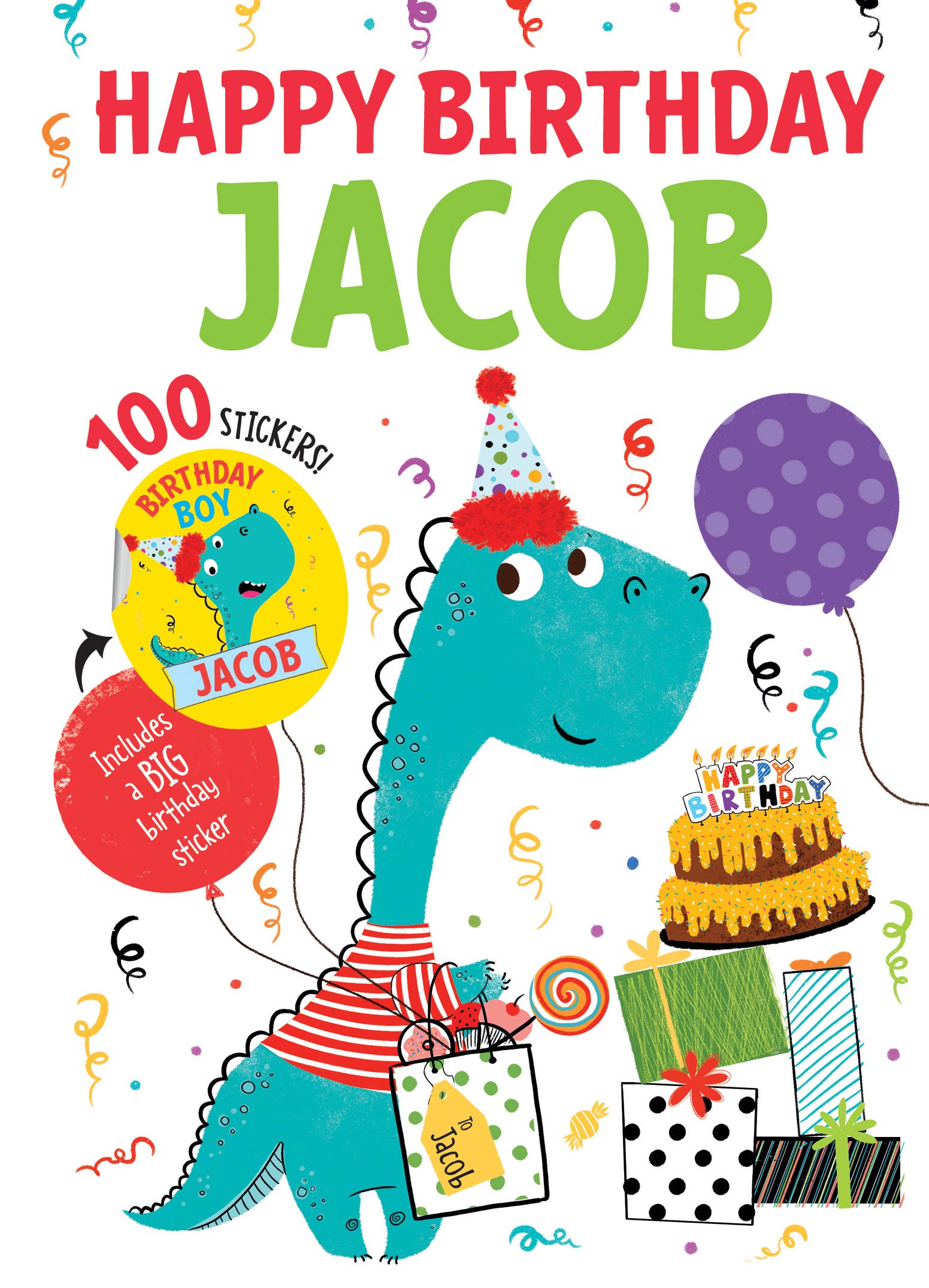 Sourcebooks - Wholesale Family & Relationships - Happy Birthday Jacob0