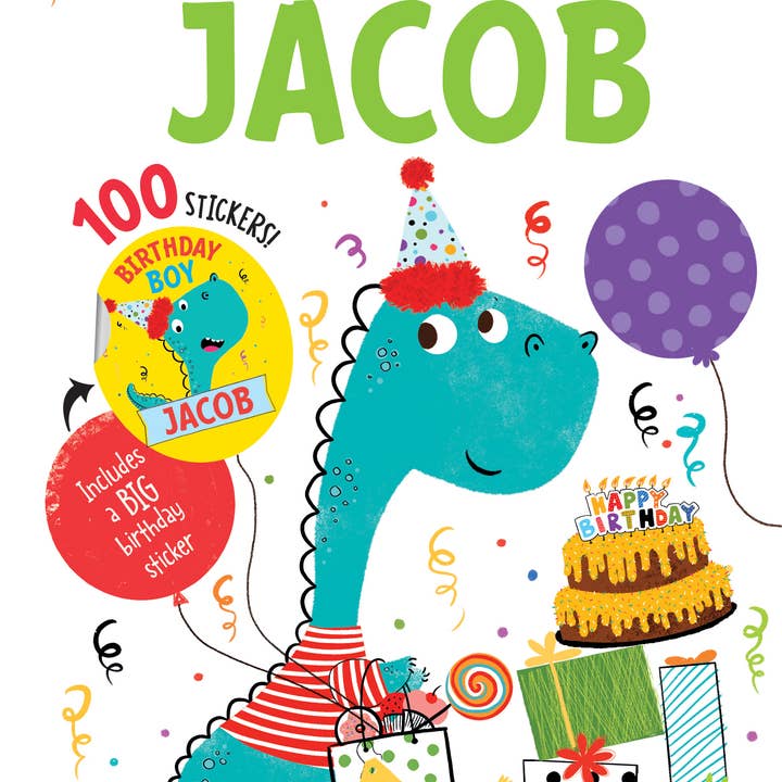 Sourcebooks - Wholesale Family & Relationships - Happy Birthday Jacob