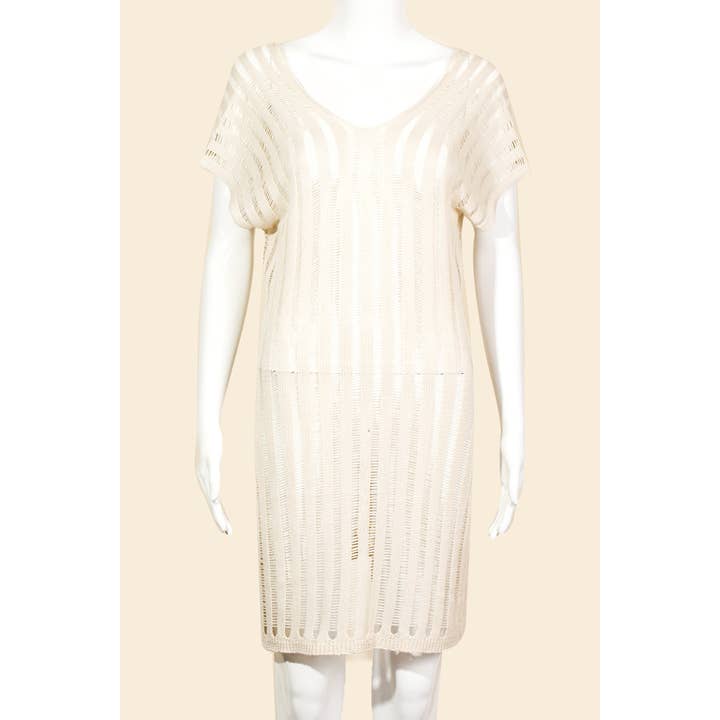 Sheer Stripe Cover Up for wholesale by Anarchy Street
