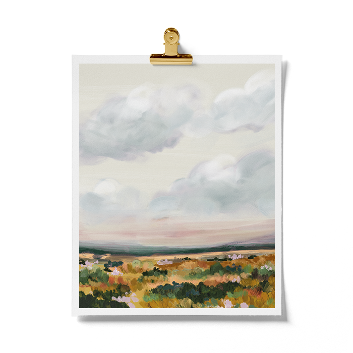 Wild Croft Studio - Wholesale Art Print - In The Distance Landscape Art Print3