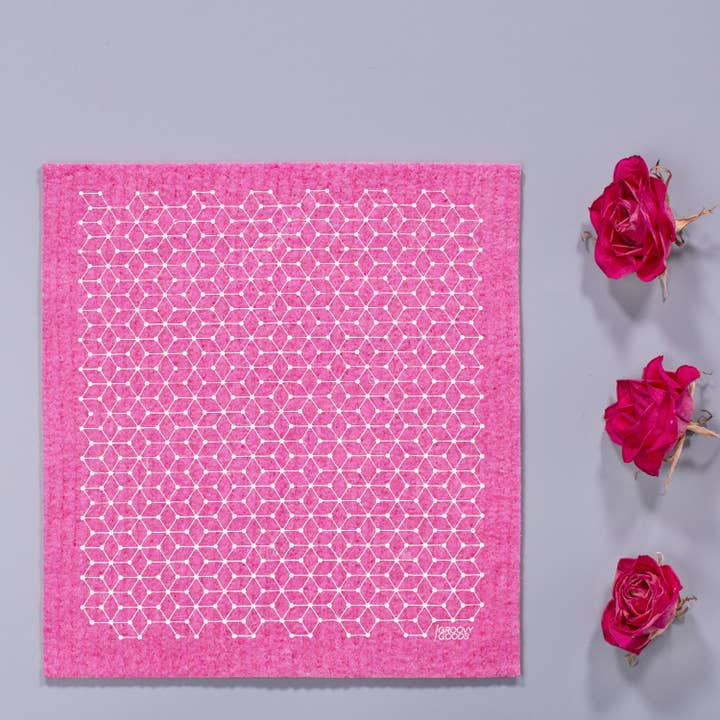 Groovy Goods – toalha de cozinha por atacado – Pano de esponja ecológico, gráficos de cenário4