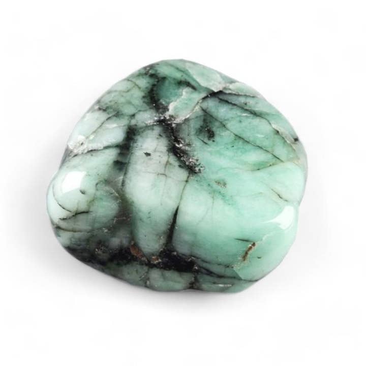 La Boîte à Cailloux - Vendita all'ingrosso Pietra/cristallo spirituale - Smeraldo Brasile AB (pietra levigata)1