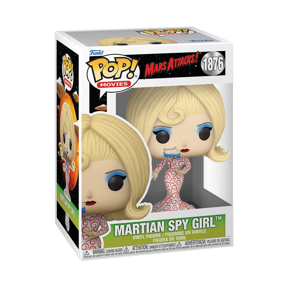 Entertainment Earth - Wholesale  - Mars Attacks Martian Spy Girl Funko Pop! Vinyl Figure #18761