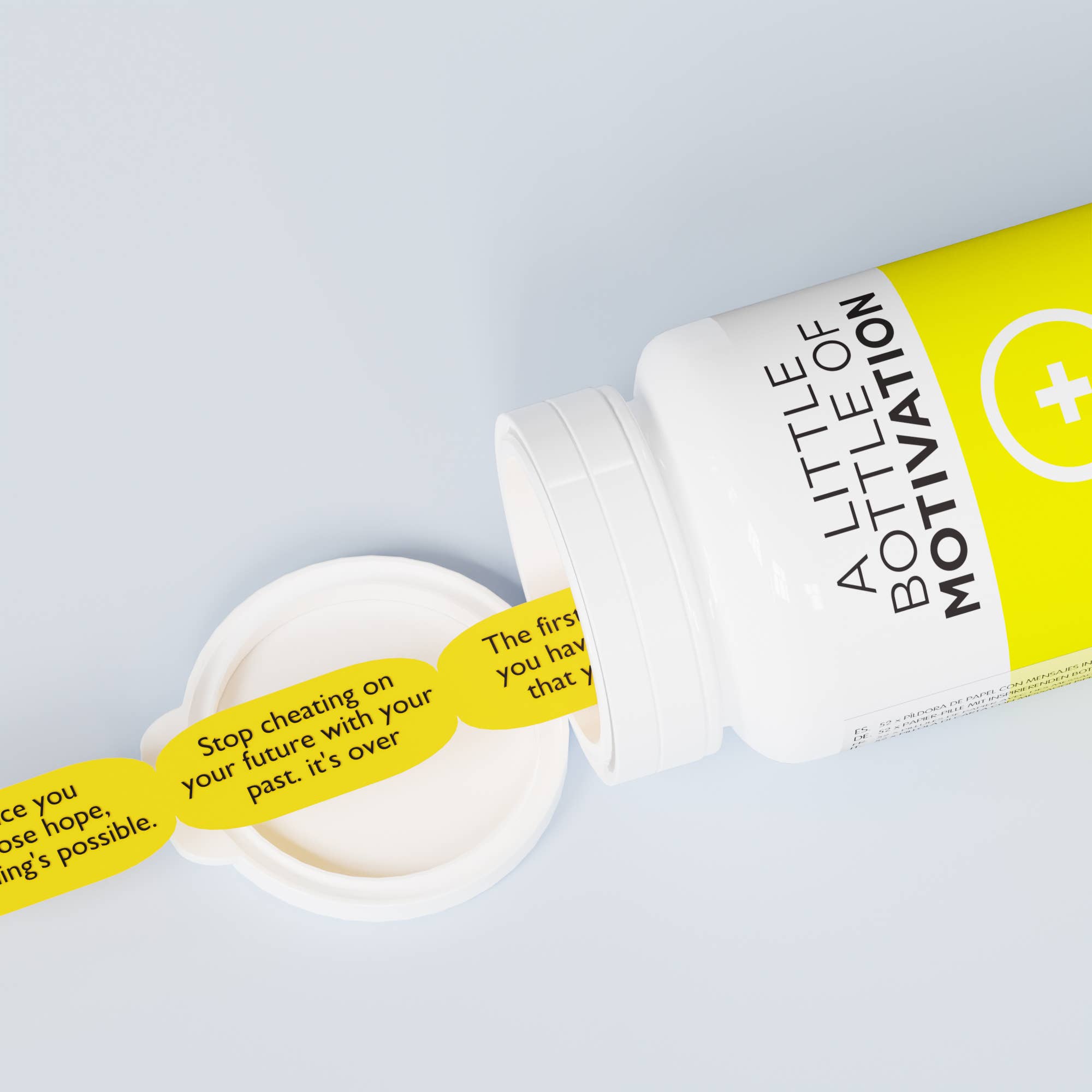 Mustard - Wholesale Gag Gift/Novelty Gift - Bottle Of Motivation2