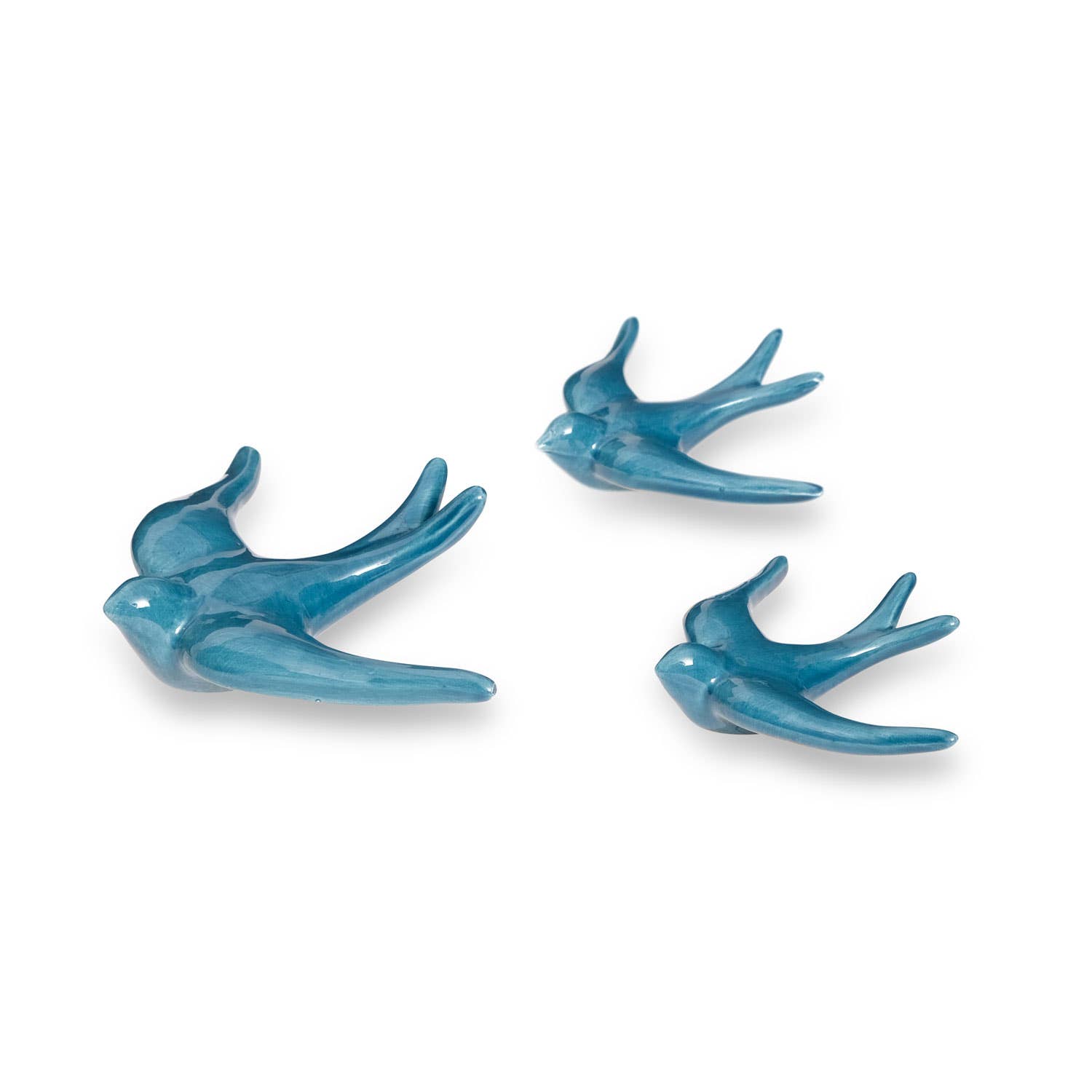 Casa Atlântica - Venta al por mayor Adornos de pared - Golondrinas de cerámica lisas en varios colores32