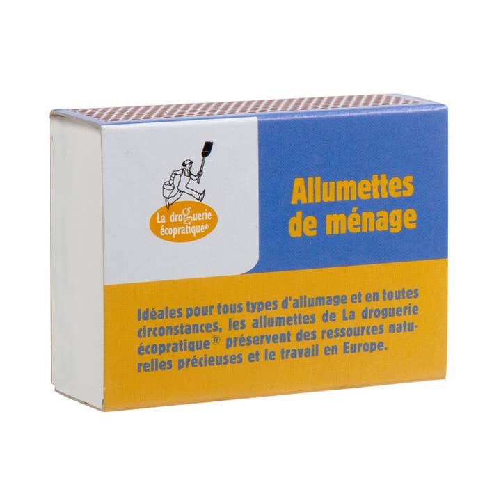 La droguerie écologique - Ah! Table! - Anaé - Venga – Engroshandel Tændstikker – 100 Miljøvenlige Tændstikæsker - Sæt af 4 - La Droguerie0