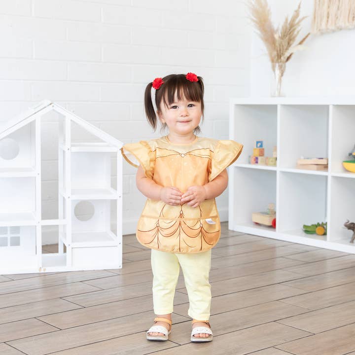 Bumkins - Wholesale Bib - Baby - Ruffle Apron Bib: Belle1