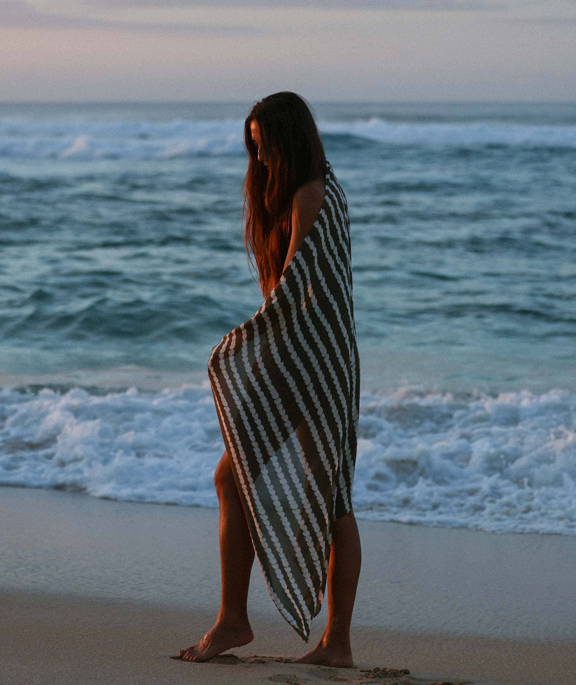 Tag Aloha Co. - Wholesale Swim Cover Up - Women's - Pikake Lei Pareo1