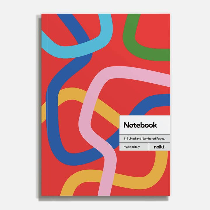 A6 Lined Notebook | Soft Cover | Blank Notebook - Midnight for wholesale by Nolki