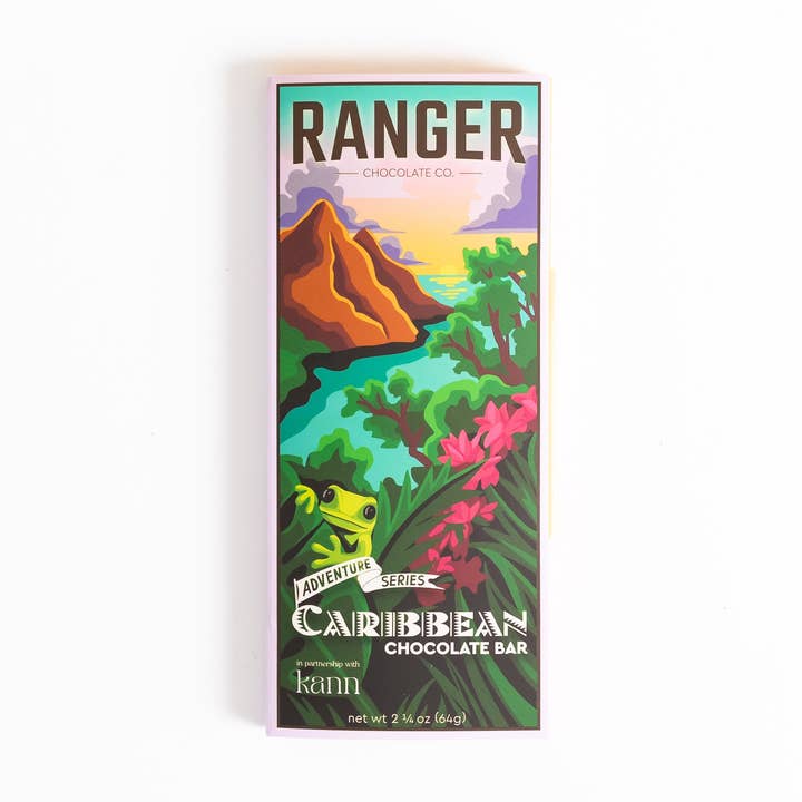 Barre de Chocolat des Caraïbes | Médaille d'Argent pour la vente par Ranger Chocolate Co.