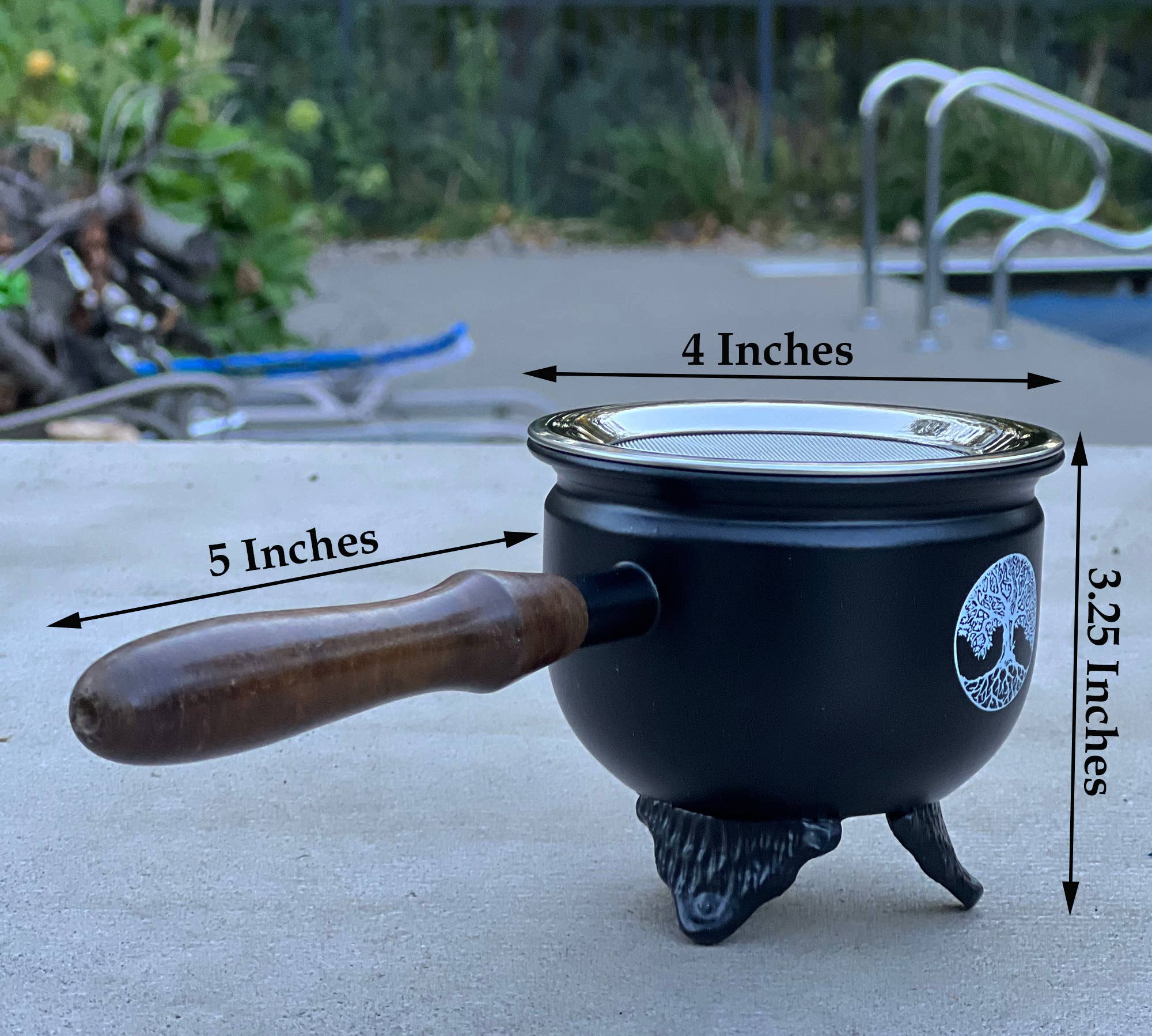 Lungta Imports - Wholesale Incense Holder - Large Metal Charcoal Screen Incense Burner (Tree of Life)15