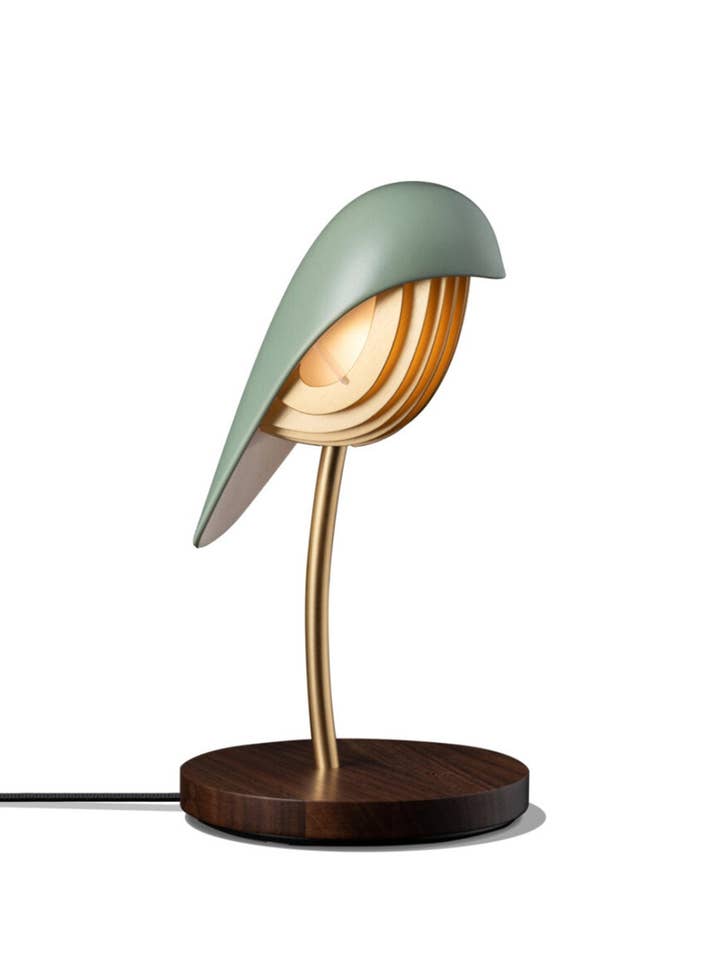 Desk Lamp BIRD Olive Green for wholesale by VICI Brands: Premier Design Kids Goods ๐