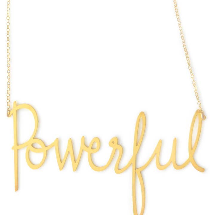 Powerful Empowerment Necklace for wholesale by Brevity.