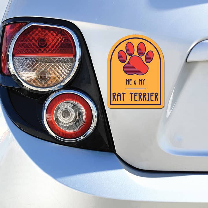 Imagine This Company – Großhandel Magnete – Fenstermagnet „Me and My Rattenterrier“5