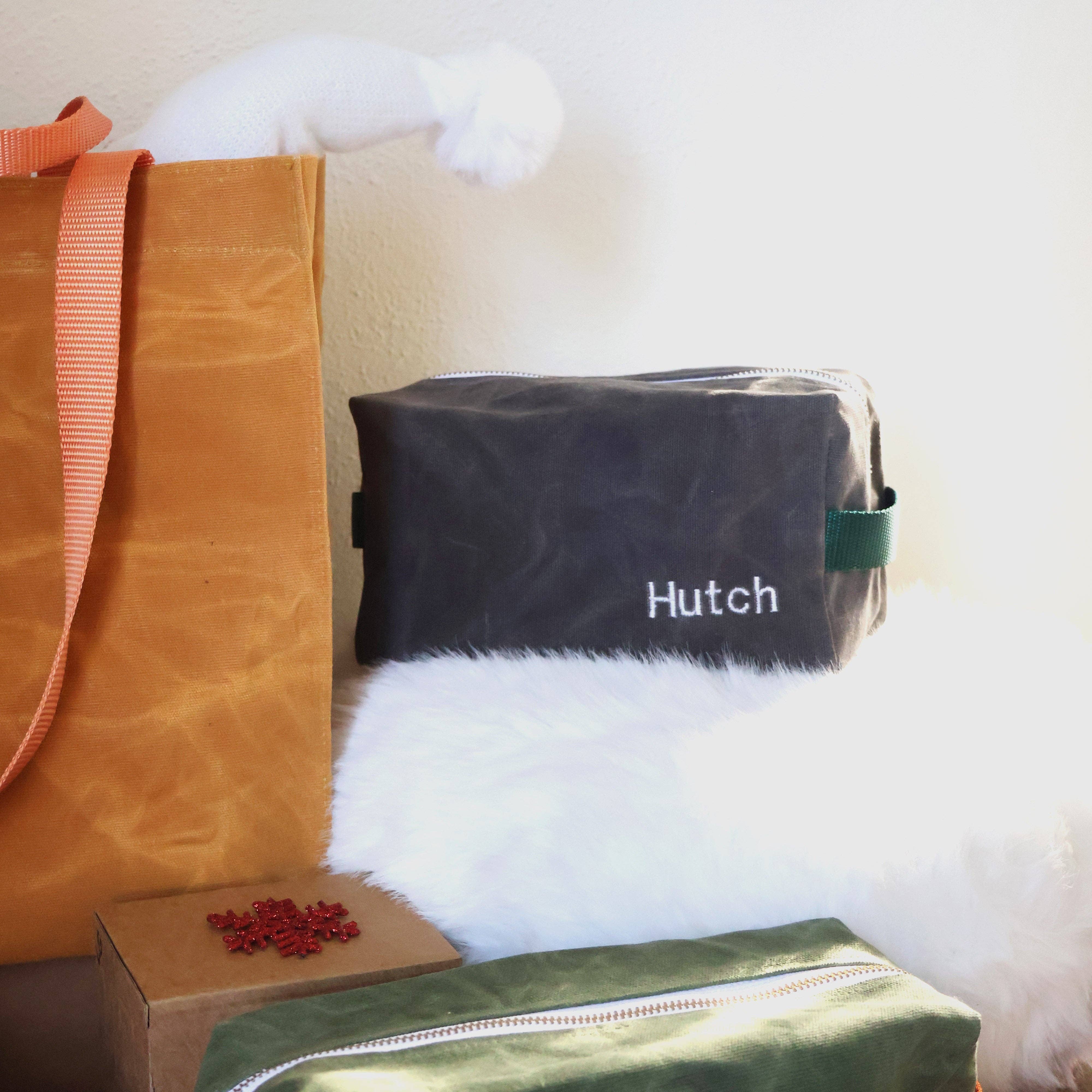 Newton Supply Co - Wholesale Makeup/Cosmetic Bag - waxed canvas cosmetic bag5