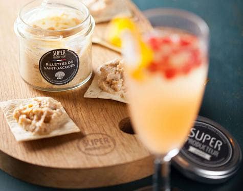 Superproducteur - Wholesale Fish/Seafood - Scallops rillettes 90g1