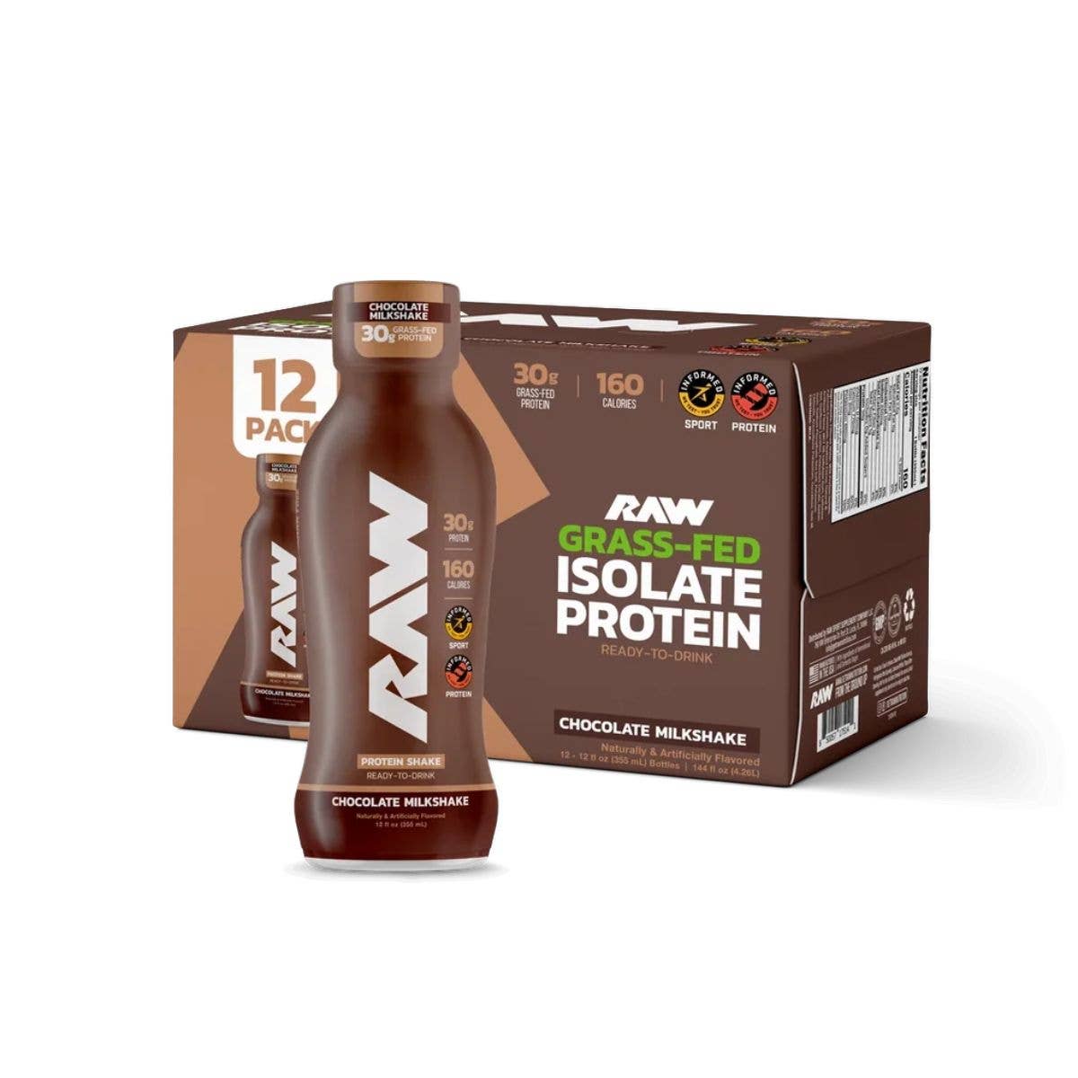 Campus Protein - Wholesale Protein/Superfood Powder - Get Raw Nutrition Protein Isolate RTD1