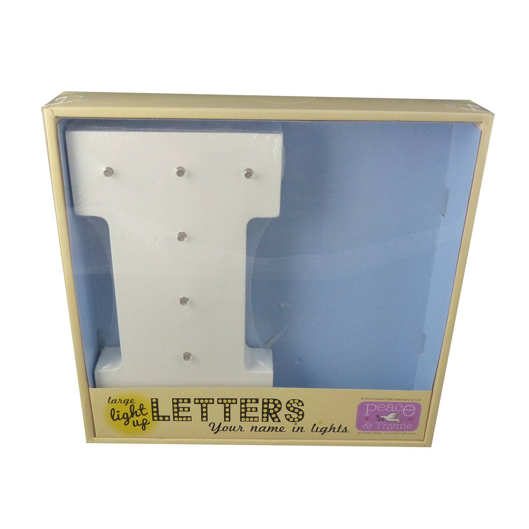 Instant Gifts International - Vente Pancarte - Grandes lettres lumineuses9