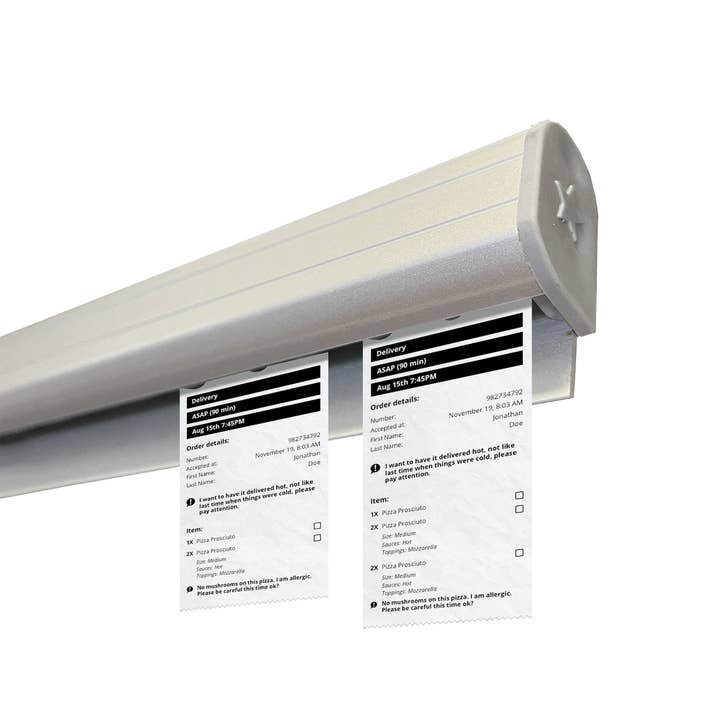 Aluminum Receipt Holder for Commercial Kitchen for wholesale by DisplayCanada
