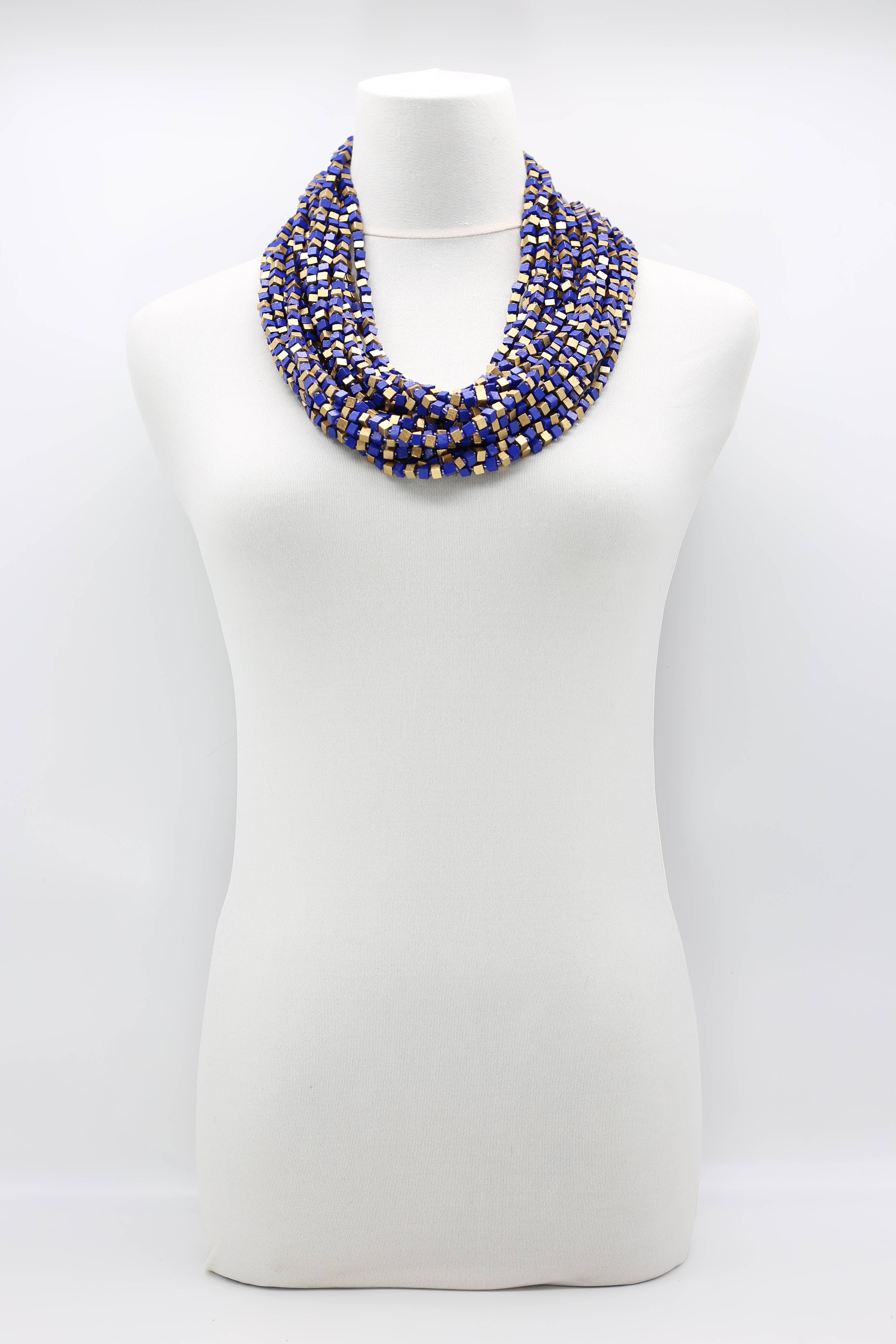 Jianhui London – Engroshandel Perlehalskæde – Den næste Pashmina halskæde Træperler - Mosaic Art92