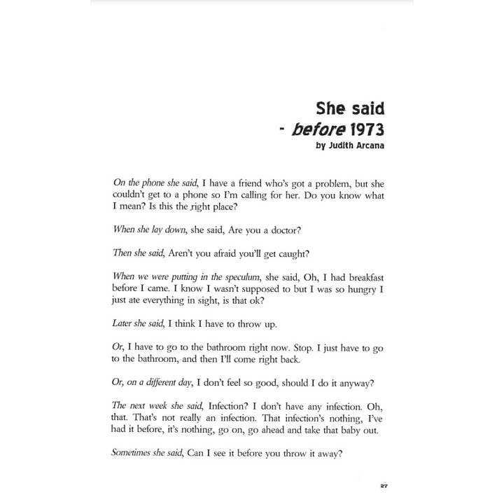 Microcosm Publishing & Distribution - Wholesale Social Sciences - Jane: Legendary Story of Underground Abortion Service (Zine)4