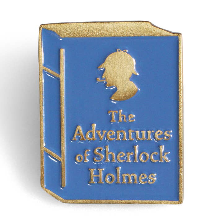 Sherlock Holmes Pin Badge for wholesale by Half Moon Bay By Design