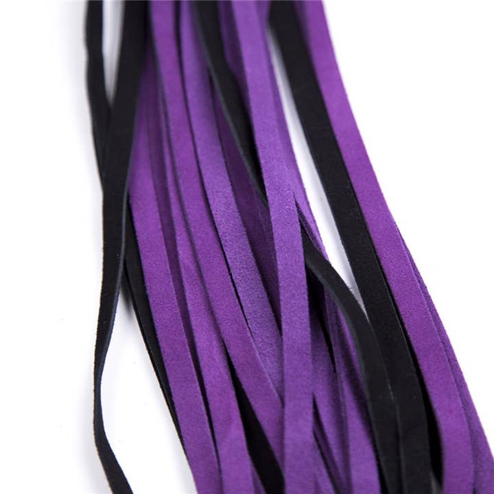 Stylex Party – wholesale Sex toy – Black and Purple Leather Whip Sexy Roleplay4