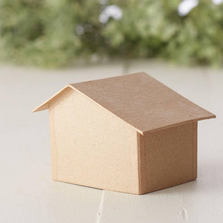 Factory Direct Craft - Wholesale Decorative Tabletop Object - Prefolded Paper Mache Putz Style - Select House or Church4