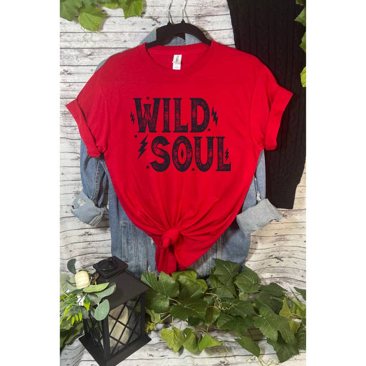 Wild Soul T-shirt for wholesale by Duck Creations Wholesale