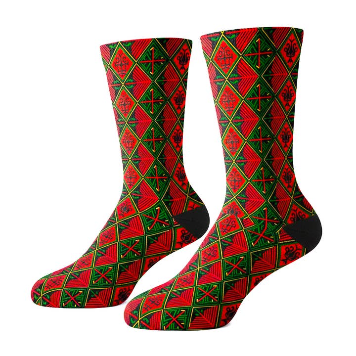 Pan-African Pride Socks for wholesale by Savvy Sox