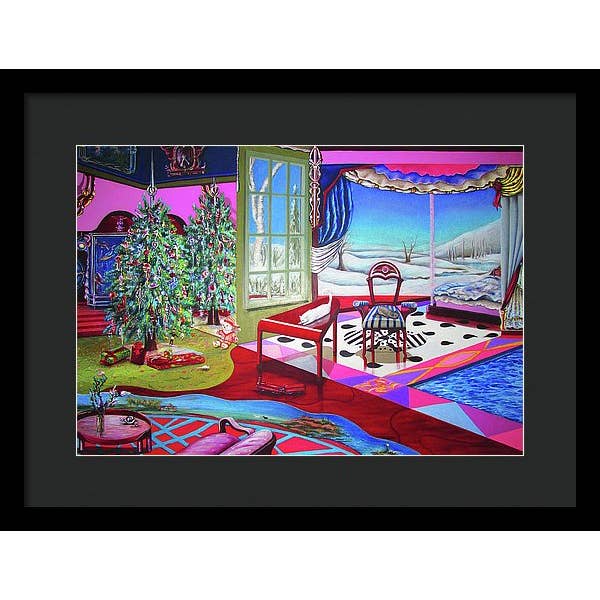 Sharon Tatem Fashion LLC - Wholesale Painting/Drawing - Christmas Painting - Framed Print13