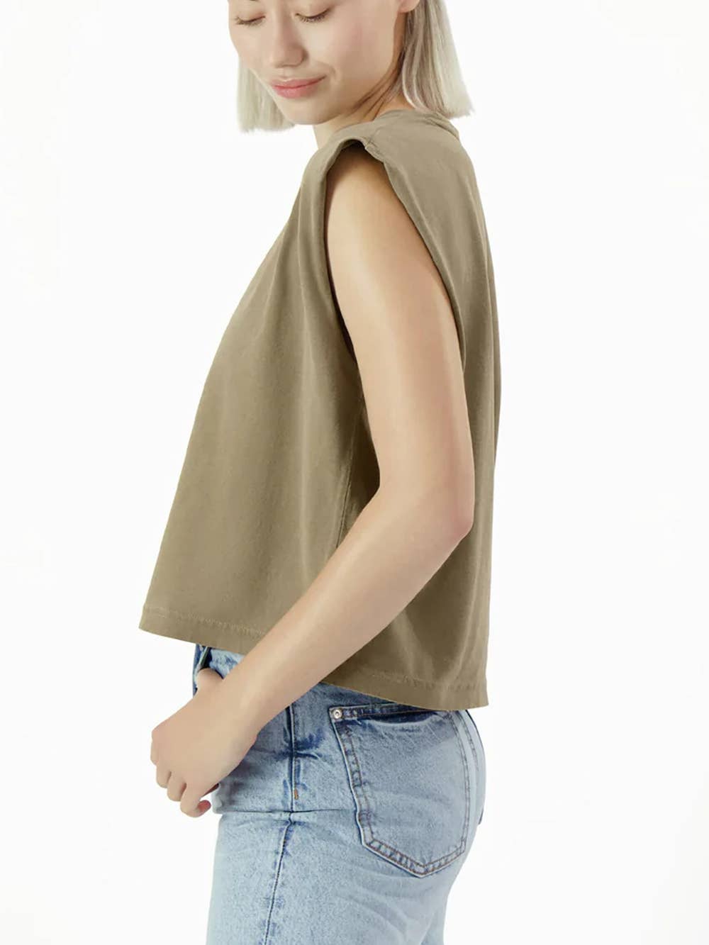 Supermaggie @ Faire - Wholesale T-Shirt (Graphic) - Women's - Birds On Branch Maisie Heavyweight Muscle Tee3