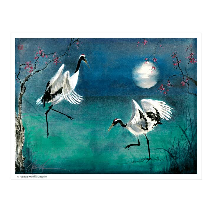 Månebelyst attraktion for engroshandel hos Nan Rae Studio