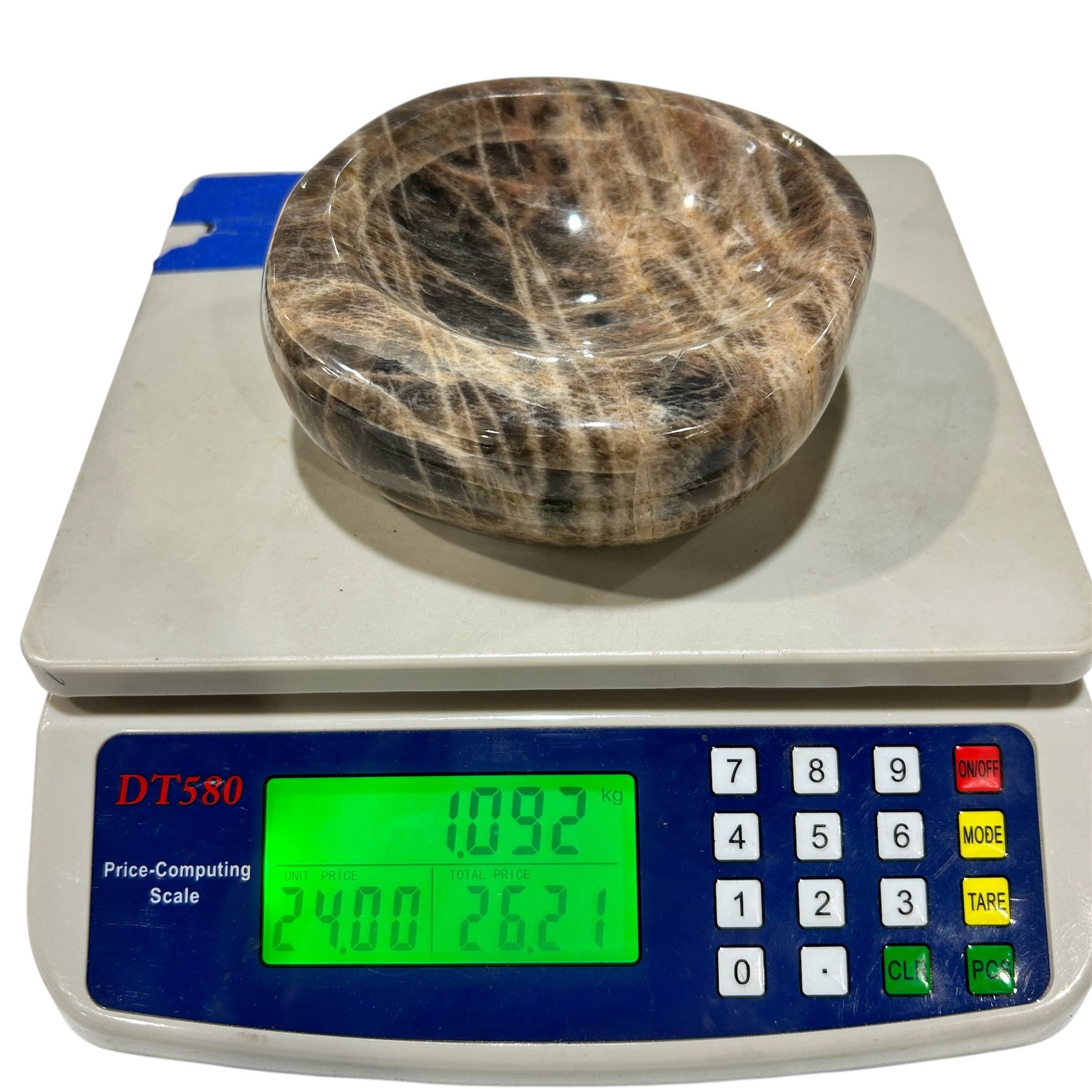 Quasar Gems USA - Wholesale Spiritual Stone/Crystal - Black Moonstone Bowls 1 Piece4