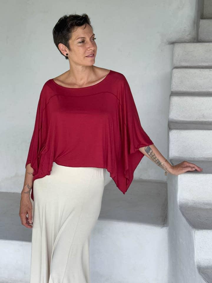 CARAUCCI - Wholesale Poncho - Women's - Poncho Top22