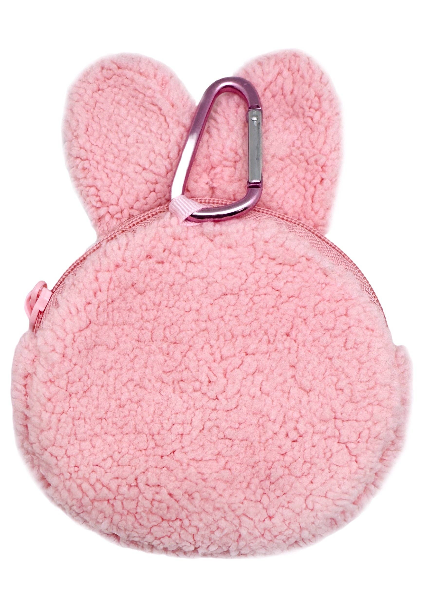 LASR - Wholesale Coin Purse - Women's - Monchhichi Chimutan Bunny Plush Carabiner Coin Pouch1