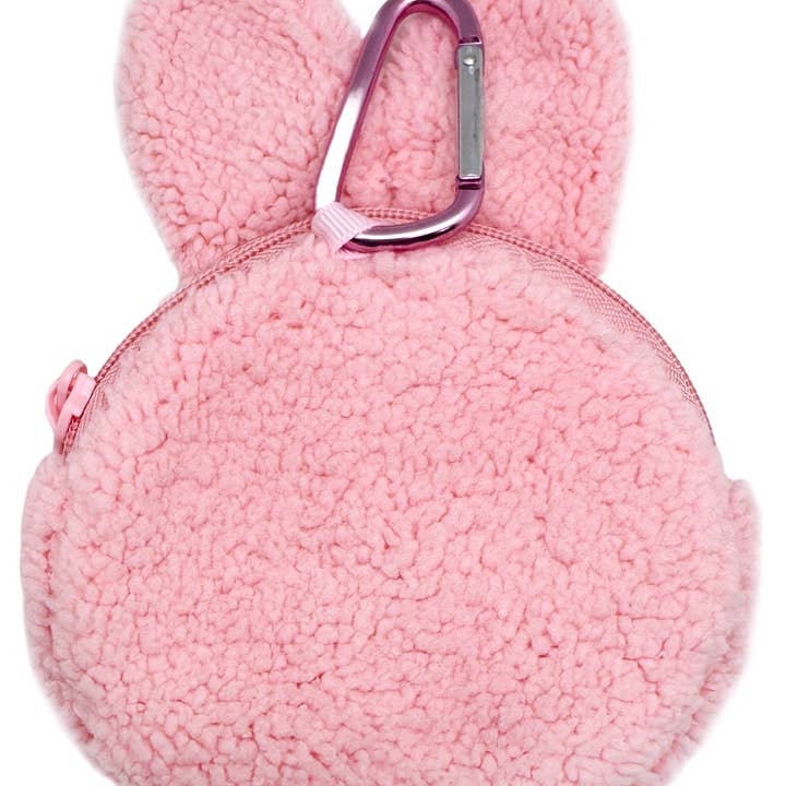 LASR – wholesale Myntväska - Dam – Monchhichi Chimutan Kanin Plysch Karbinhake Myntväska1